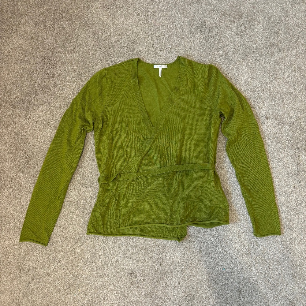 🌵 Wrap Around Cardigan _ GREEN _